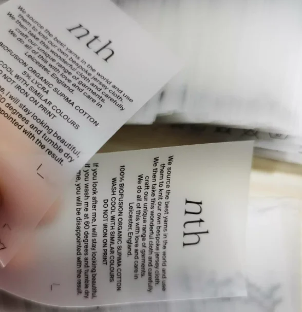 Washable TPU Heat Transfer Label Custom Printed LOGO Plastic Silicone TPU Label For Swimwear And Garment