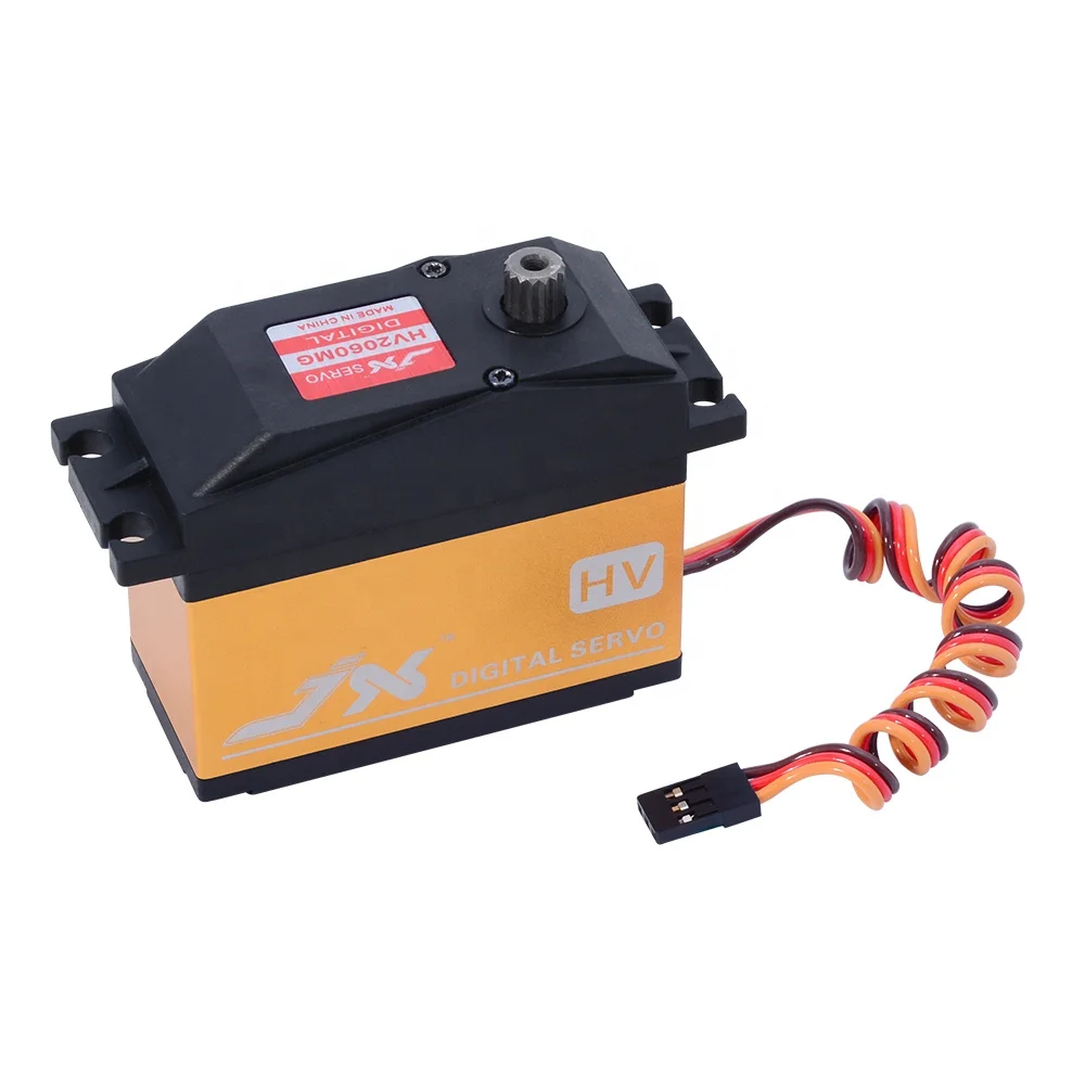 JX Servo PDI-HV2060MG 180 degree 60KG Metal gear High Voltage High Torque Core Digital Servo 1/5 Car UAV Robot Servo Motor