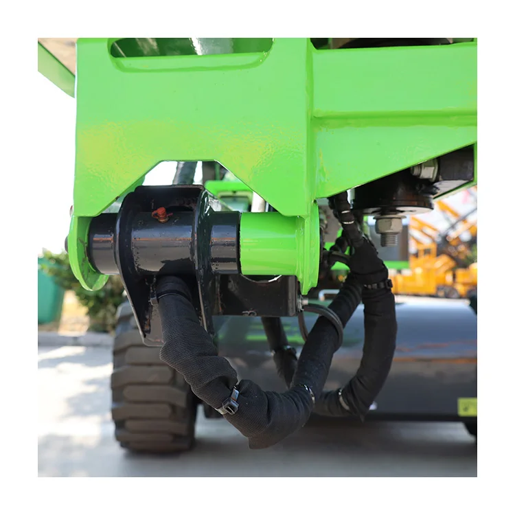 Low Cost And High Quality Electric Cherry Picker Telescopic Arm Lift 12M Curved Arm Aerial Work Platform