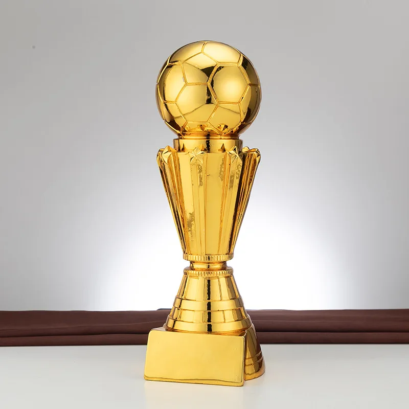 Custom Large Resin Sculpture for Sports Champions Cross-Theme Awards Plaque Featuring Basketball and Football for Sports Games