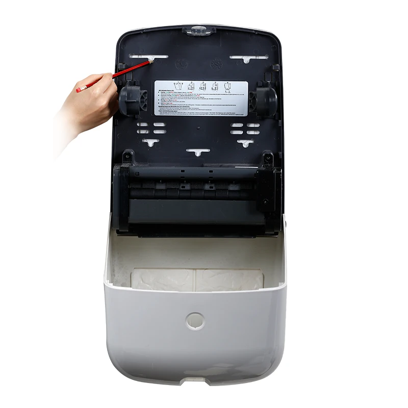 Factory Price ABS Wholesale Automatic Paper Towel Dispenser Toilet Touchless Sensor Tissue Roll Paper Dispenser