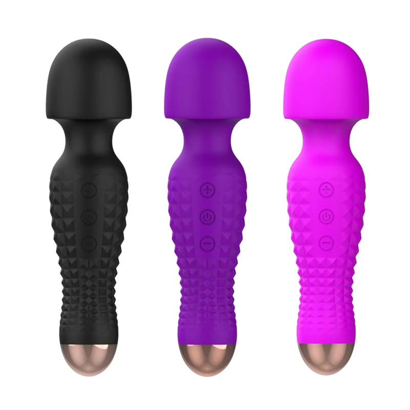 Patent AV wand massager silicone rechargeable powerful adult sex toy vibrator for women multi-functional massage tool