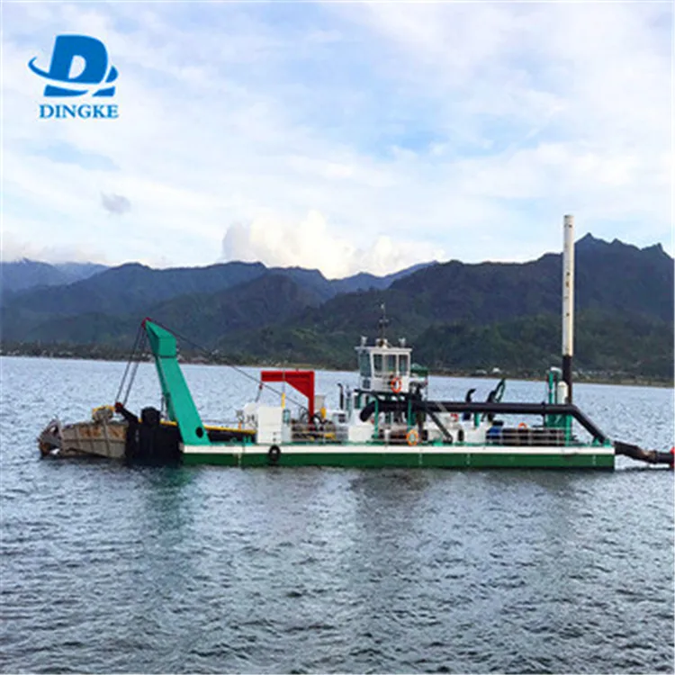 Dingke 20 Inch 3500m3/h Cutter Suction Sand Dredger Dredge Dredging Machine Ship Boat Vessel Mud Drag On Sale