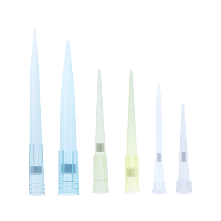 Wholesale lab sterile pipette rack pathological analysis equipment disposable plastic 1000ul pipette tips