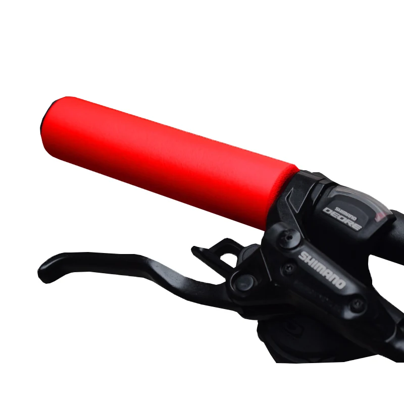 1Pair Bicycle Handle Bar Grips Cover MTB Cycling Silicone Anti-slip Handlebar Soft Grip 16315