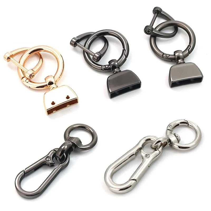 Keychain Custom Spring Ring Horse Tellurium Buckle Metal Accessories Zinc Alloy Car Key Chain Pendant