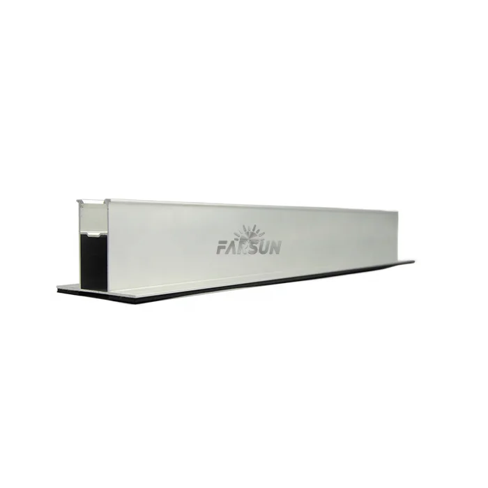 FarSun Solar Roof Stand Solar Rail Components Kits Mini Rail Free