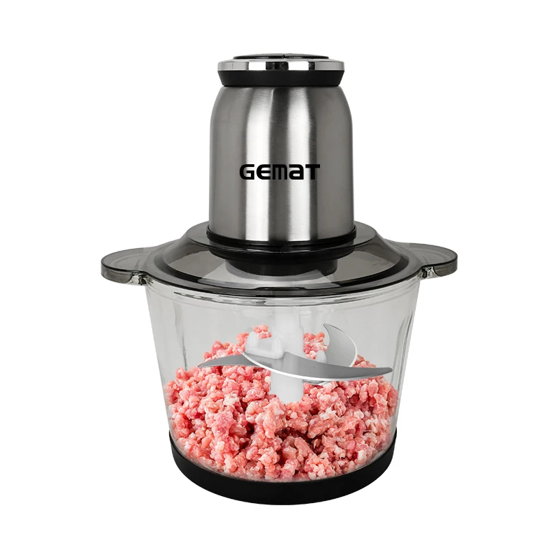 3 Litre Bazhou Home Kitchen Stainless Steel Mini Food Colors Meat Chopper New Mincer Electric Meat Grinder Sale Blender Daging