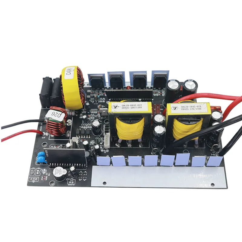 Solid Electric 1000W Pure Sine Wave Inversor 12VDC 24VDC 48VDC To 110VAC 220VAC 230VAC 1KW inverter With USB