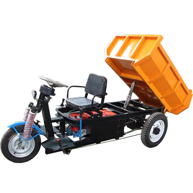 lated-model new green JWM brand 1ton mini dumper loader