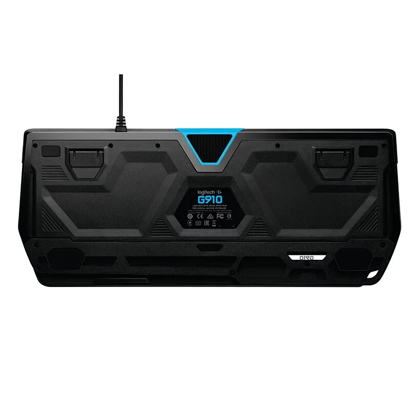 Logitech G910 Orion Spark RGB Mechanical Gaming Keyboard 9 programmable buttons Dedicated Media Control G10 gamer keyboard