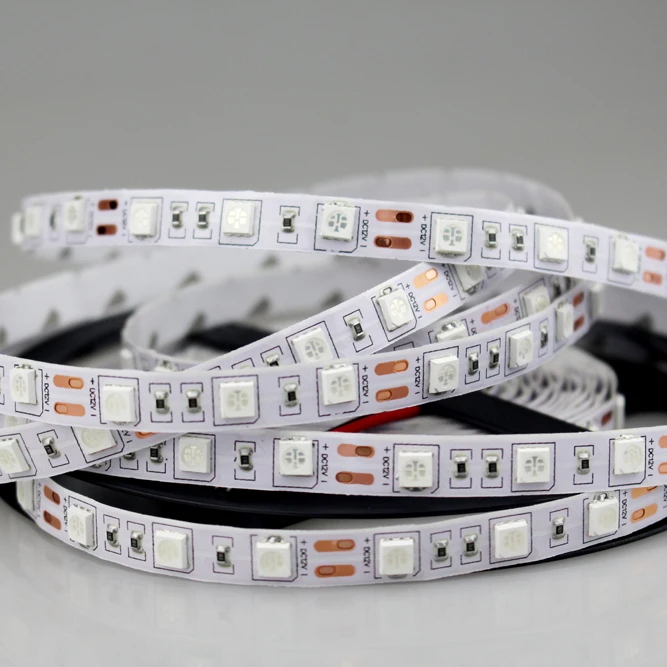 Smart music sync and App control 12v 24v 300LEDs SMD 5050 RGB Led Strip Lights