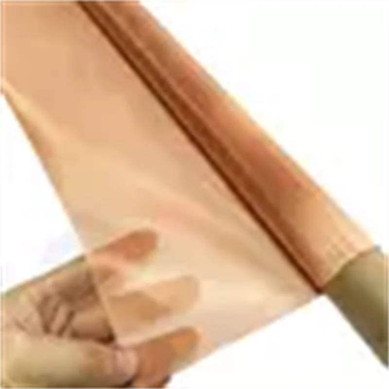 Ultra Fine Crimped Phosphor Bronze Pure Copper Woven Wire Mesh Cloth