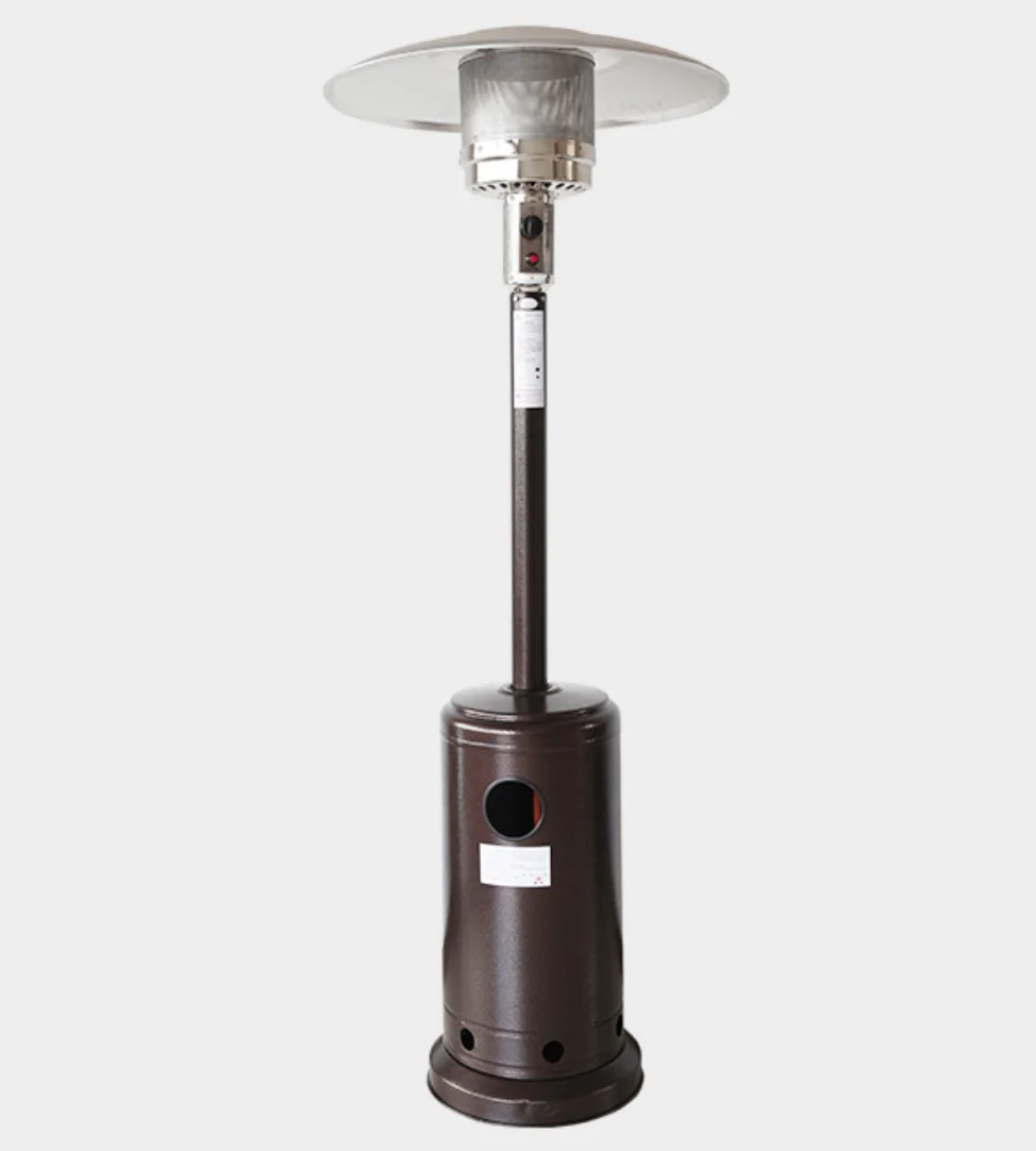 Fast shipping stainless steel umbrella type outdoor heater multi-function gas heater