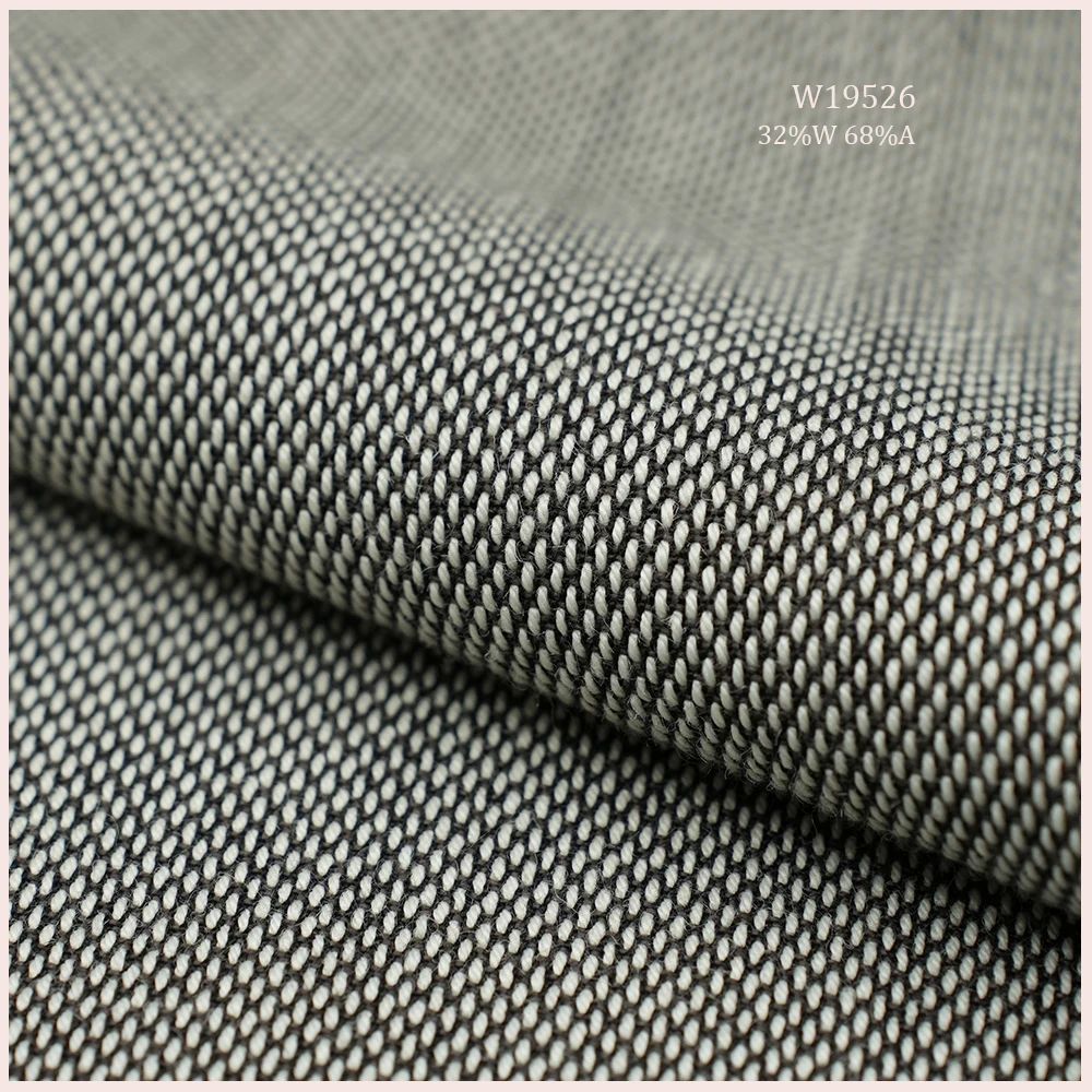 Matt & All-Natural 32%Wool 68%Acrylic Blend Wool Upholstery Fabric For Furniture Sofa Curtain Pillow Bag