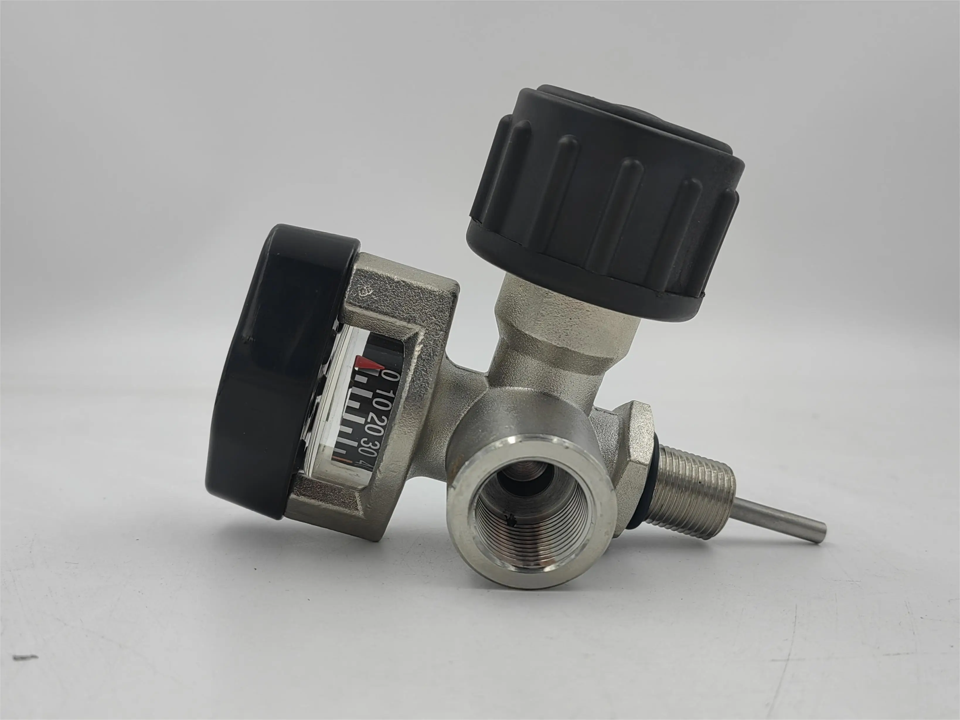 SCBA Gas cylinder valves for rebreather  with Inflammable hand wheel