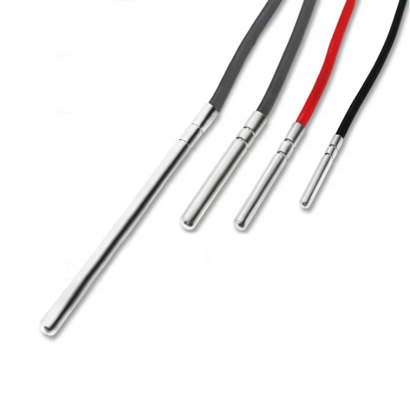 in stock industrial 4*30mm stainless steel probe 3 wire thermocouple temperature sensor pt100 rtd