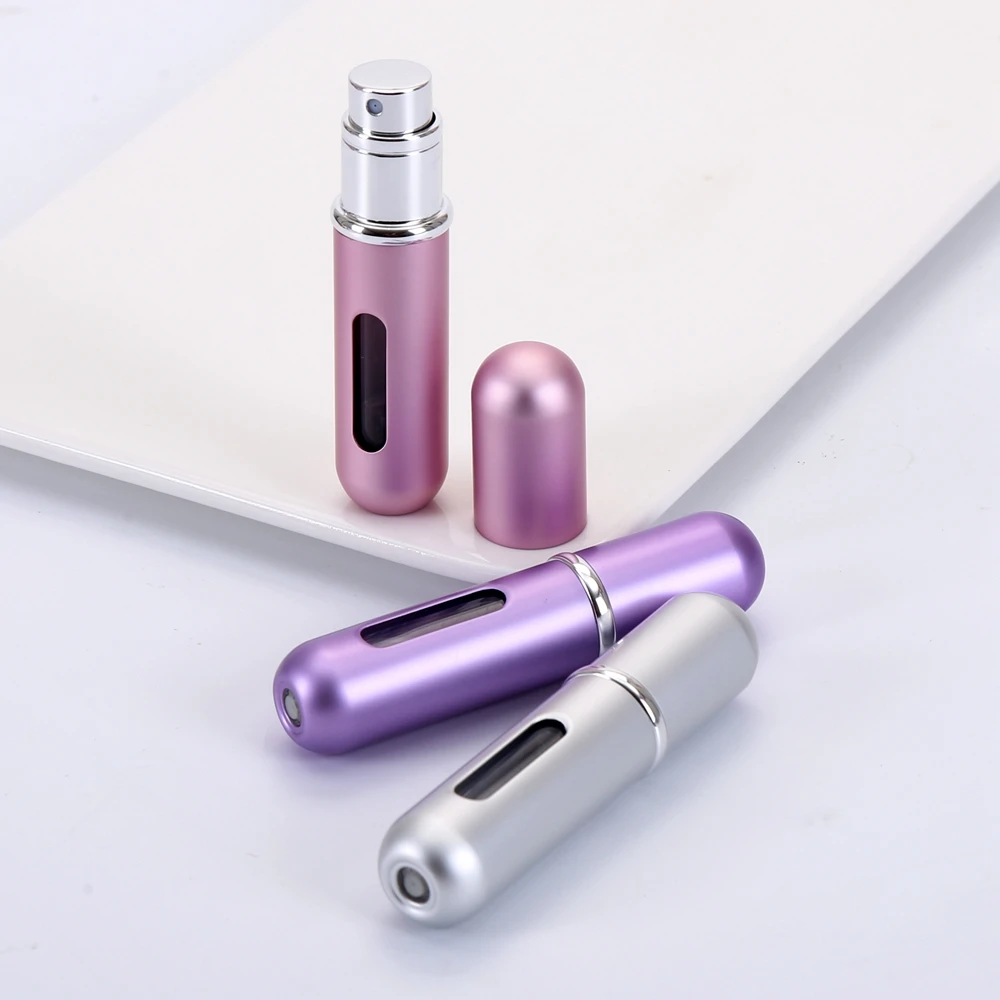 New design bottom refillable empty perfume atomizer spray bottles