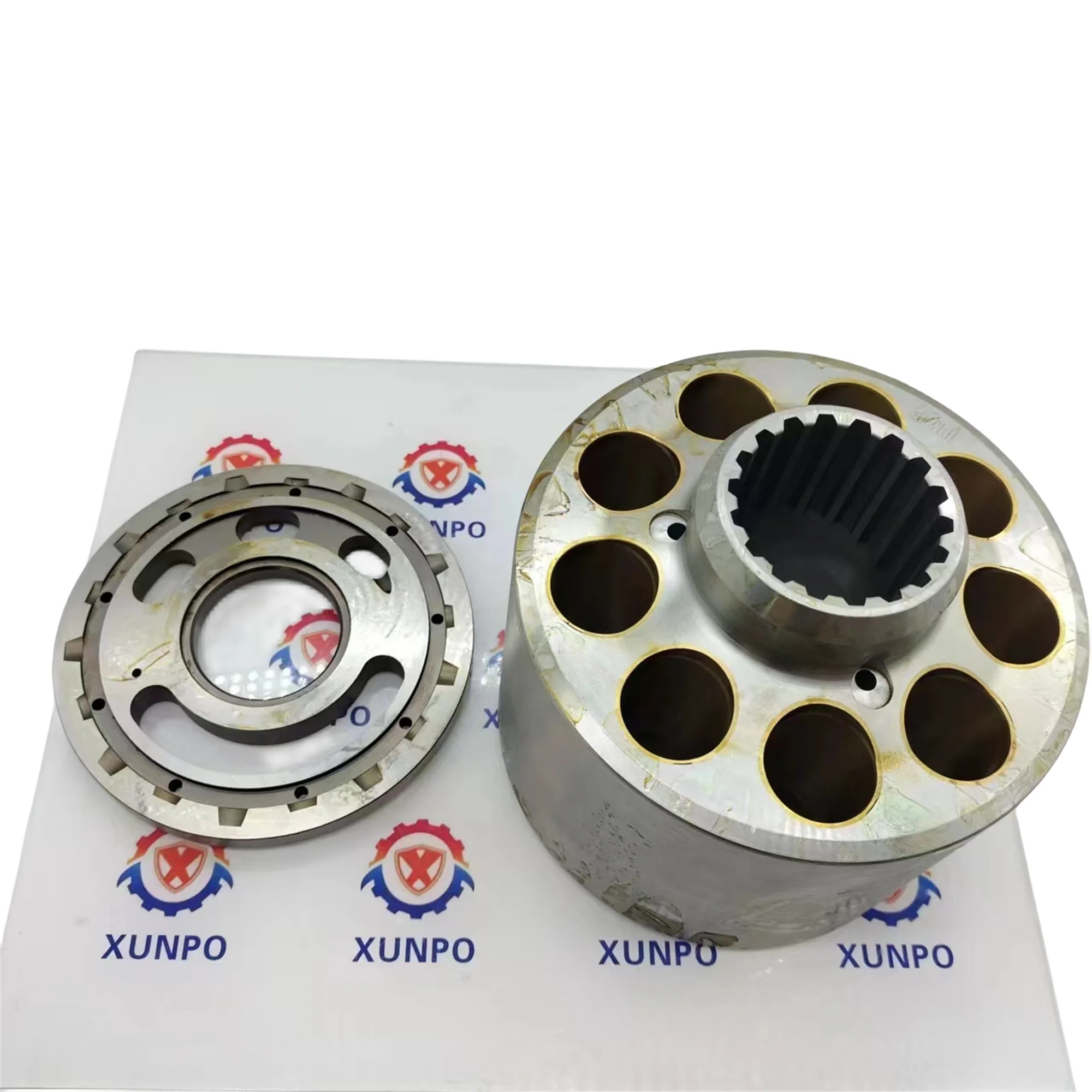 XUNPO Made in Korea HPV132 Hydraulic Pump Parts Cylinder block Valve Plate 57341 for Komatsu PC300-6
