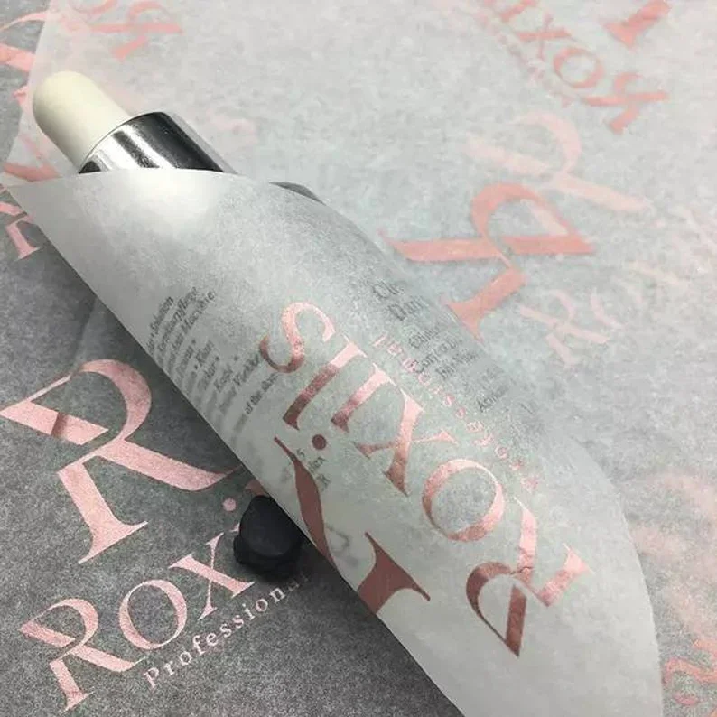 Manufacturer Custom Logo Silk Eyelash OEM Cotton Tissue Wrapping Paper Sheets