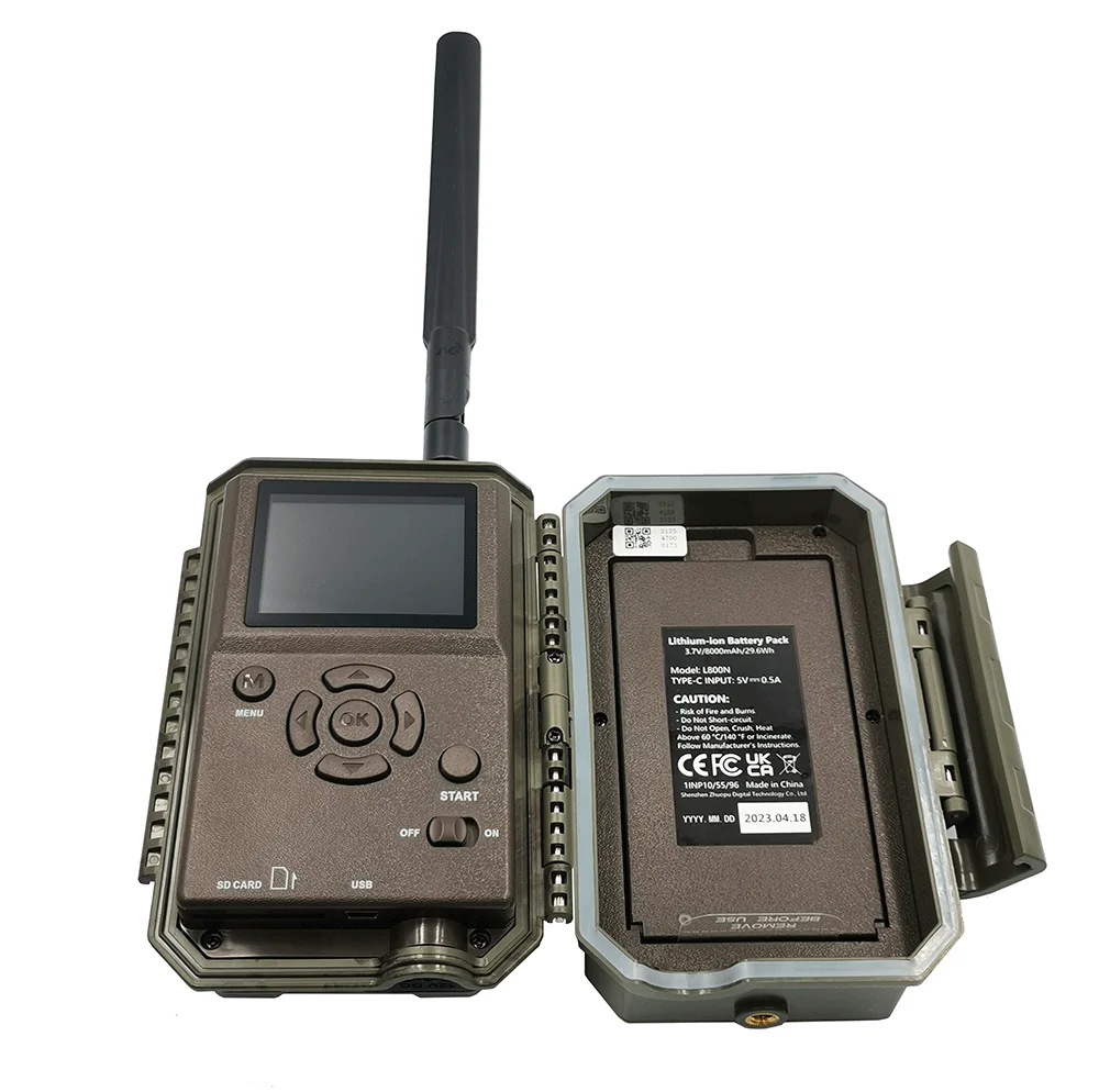 Trail Camera 4G 8000Mah литиевая батарея в комплекте Meidase S960 Lte охотничья камера 940 нм без