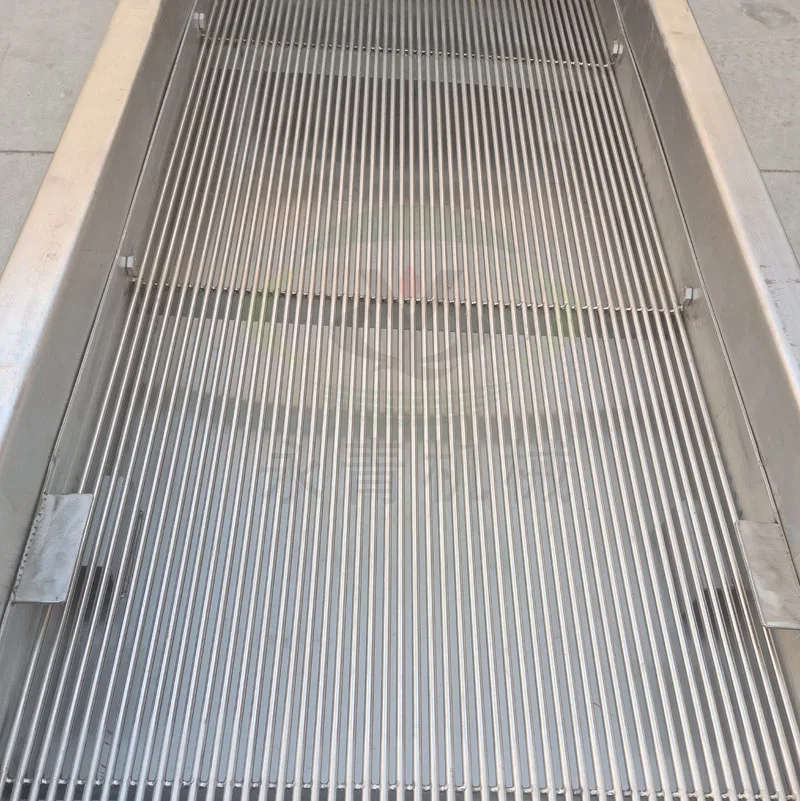 perforated round hole mesh sieve vibrator for potato chips