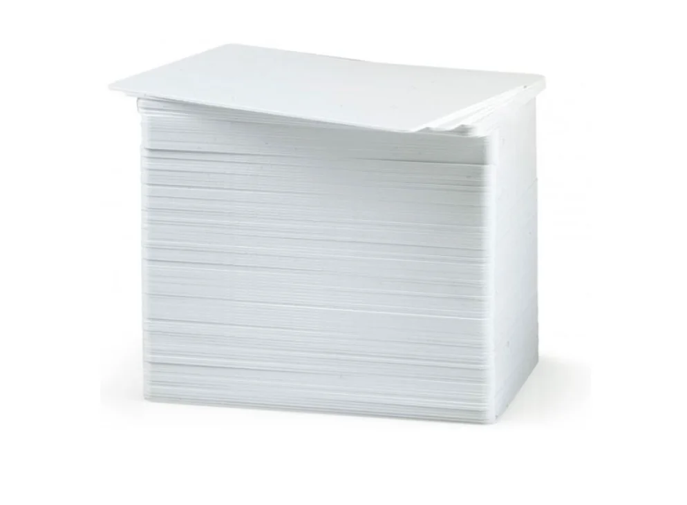 Custom double sided plain 0.33mm pvc inject/inkjet printable nfc 215 cards printer pvc id card printing