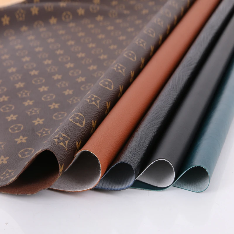 Fabric for Bags and Shoes PVC Reflective Dichroic Leather Car Soft Glitter Jacket Notebook Waterproof  Coat