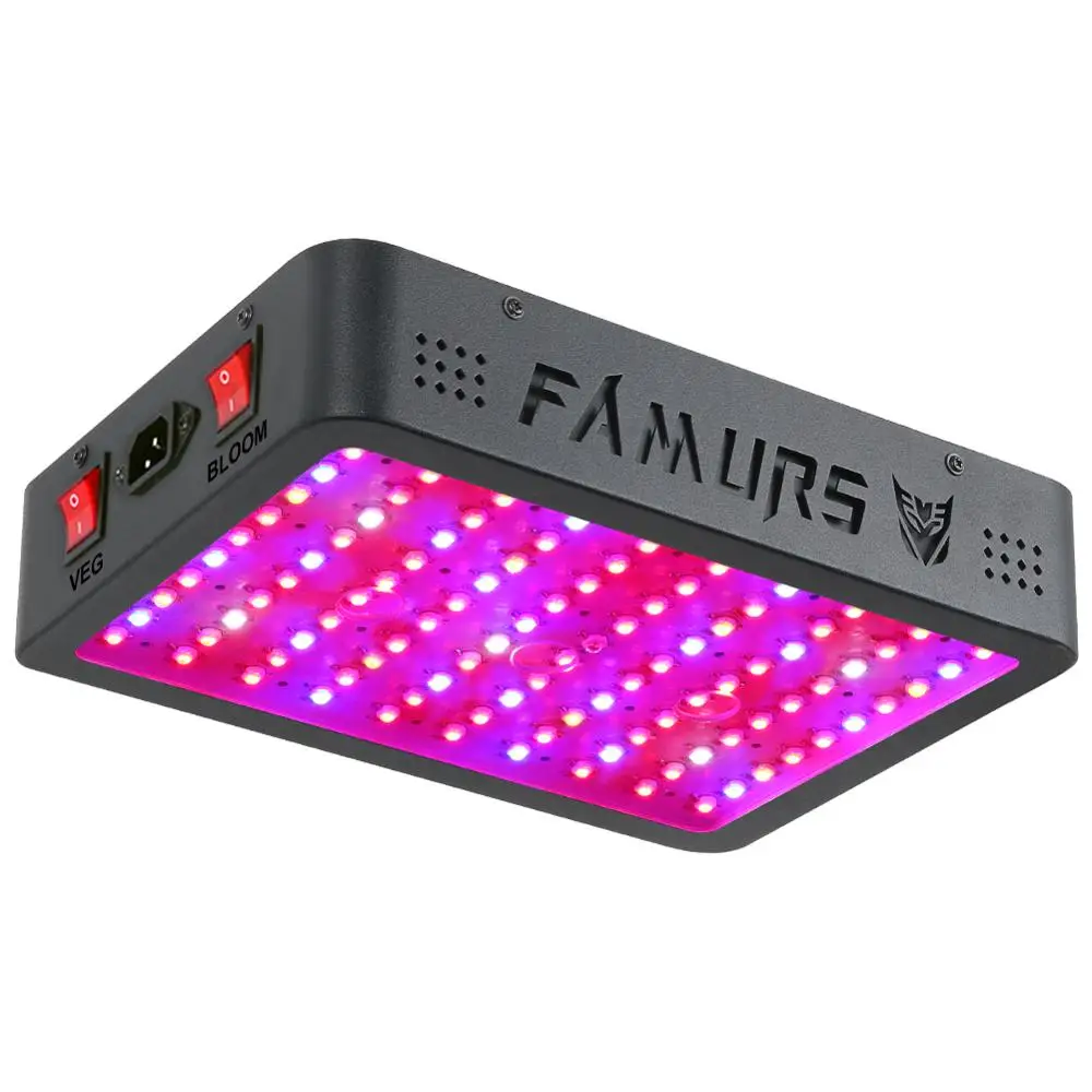 
High PPFD Indoor Garden Greenhouse Plant 1000W 1200W 1500W 2000W 3000W 4000W Full Spectrum Led Grow Light with Double Switch 