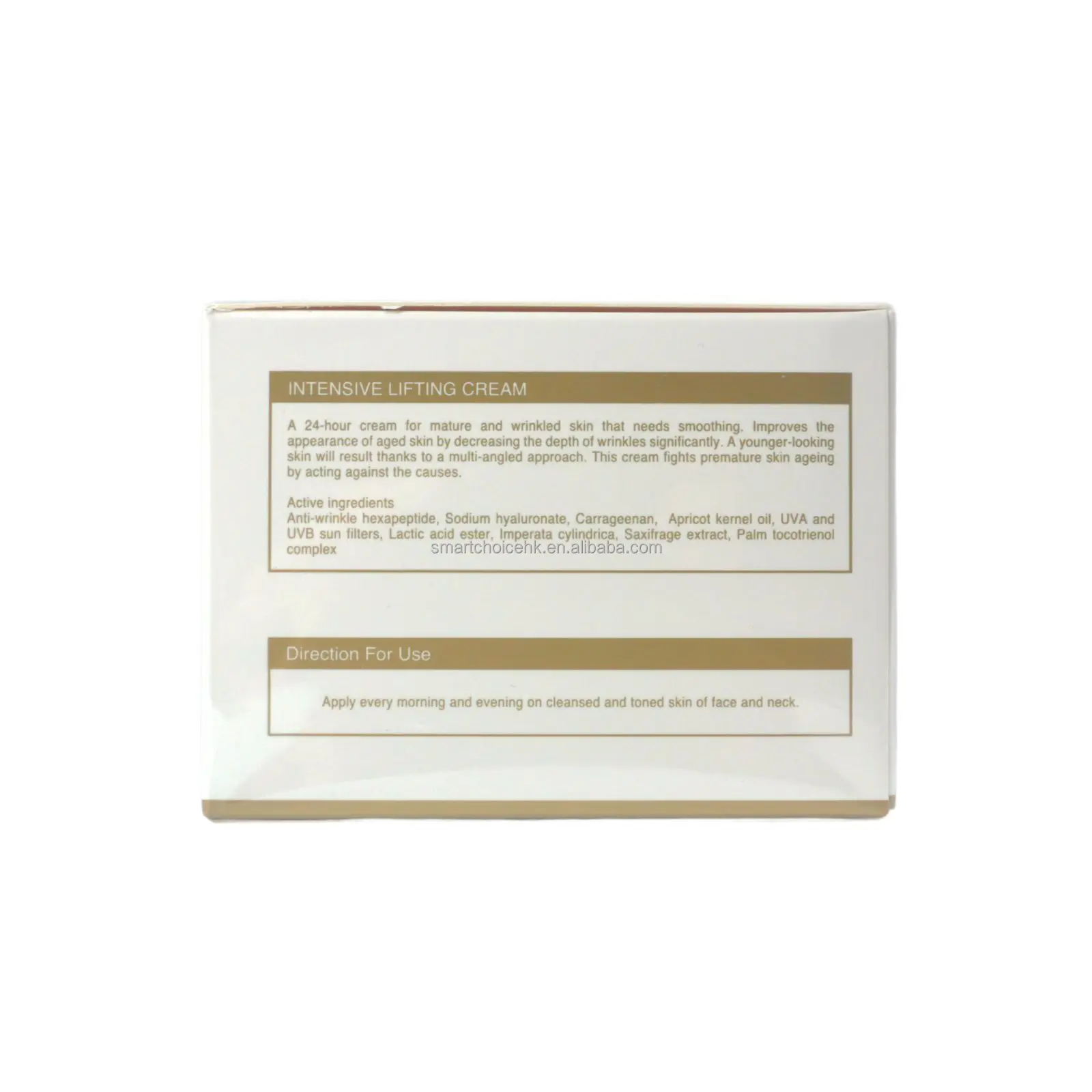 High Quality Swiss Made Branded 50ml Anti Aging Intensive lifting Face Cream Anti-wrinkle Face Cream & Lotion