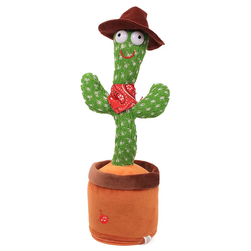 DD213 Fascinating Writhe Dance Cactus Kids Gift Toys Enchanting Flower Cactus Twist Music Sing Dancing Cactus Toy