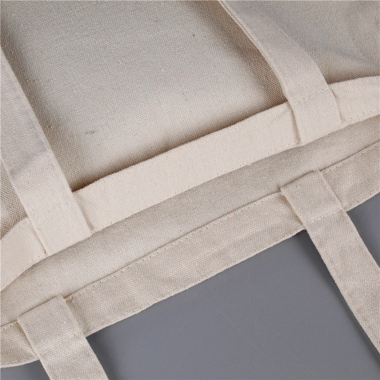 Wholesale Custom Printed Eco Friendly Recycle Plain Organic Tote Shopping Reusable Women Canvas Cotton Bag