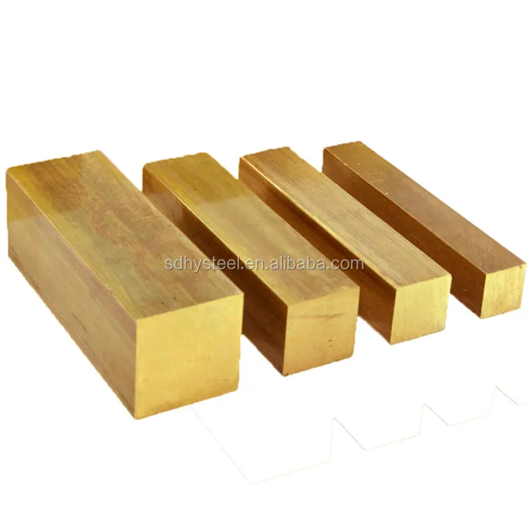 Low Price Alloy Brass  Copper Bus Bar Handles Brass Bars Brass Rod C36000