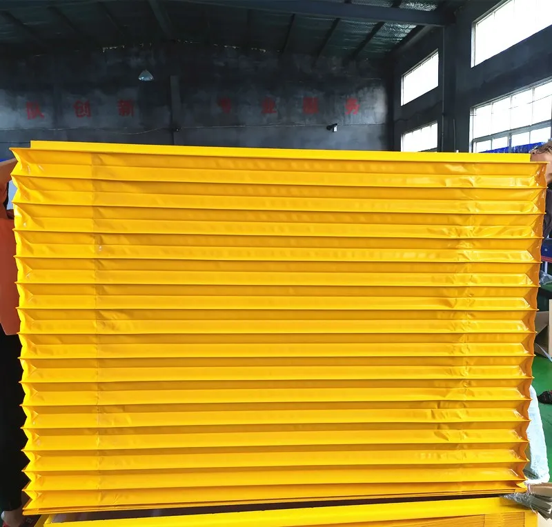Factory direct sales standard and custom lifting platform apron lifting platform bellows cover