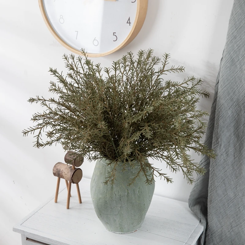 YC1088 Artificial Flower Plant  rosemary bundle New Design for Home Office Desk Bathroom Bedroom Greenery Decoration