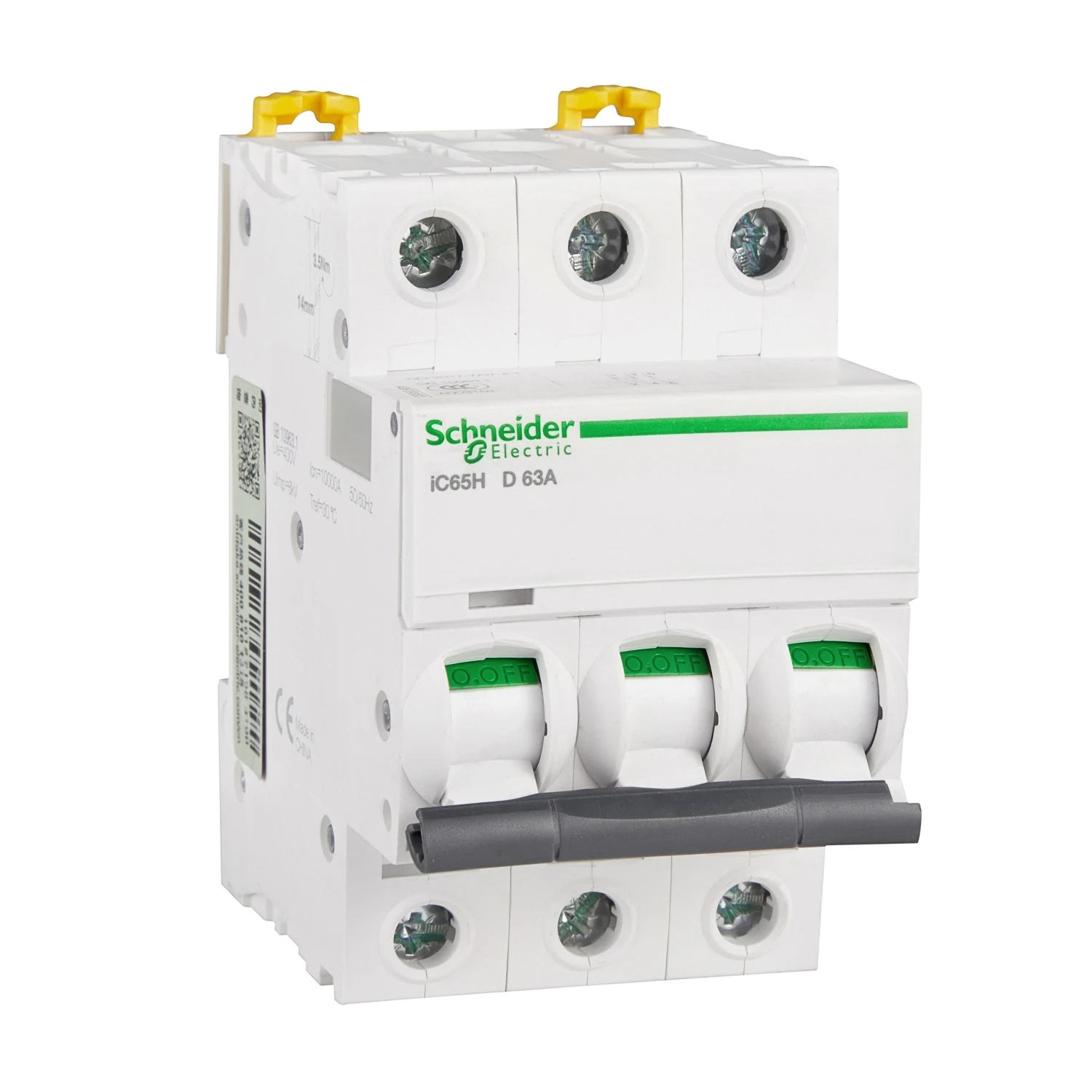 Schneider iC65H-D Acti9 Reliable Miniature Circuit Breaker for Uninterrupted Power Protection mcb
