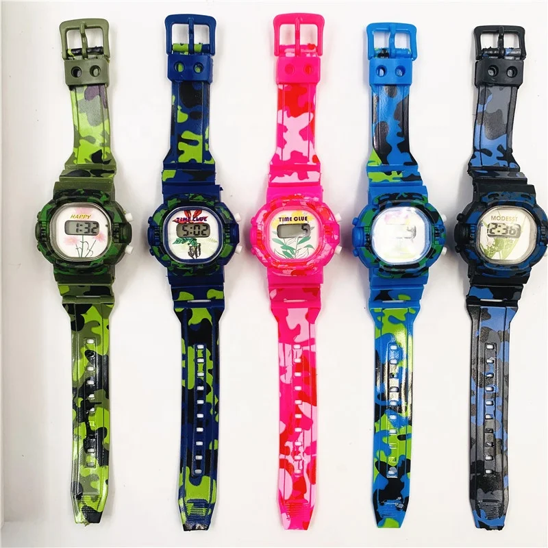 children gift sale LCD analog watch cheap low price wrist custom design kids digital watch clock Wholesale Digital