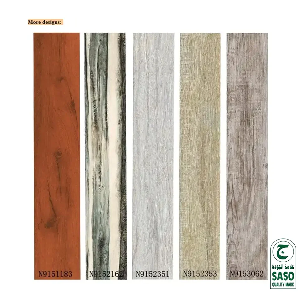 Porcelain Floor Tile Large Format Antique Wooden Wood Look Ceramic CLASSIC Glazed Matte Surface 200x1000 Big Size Square 9mm 6%