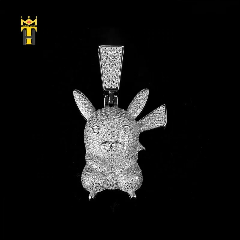 Classic US dollar money bag pendants mens hip hop icedout charms gold silver diamond moneybag pendant