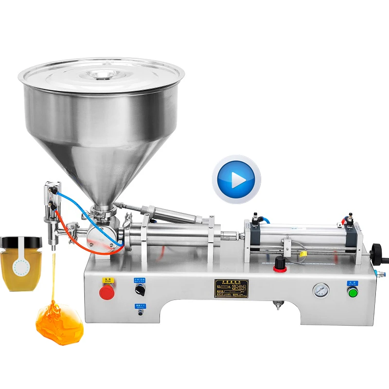 Bespacker G1WTD  Semi - Auto Liquid Filling Machine For Honey Aerosol Water Bottle Perfume