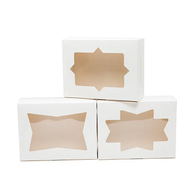 wholesale dessert boxes with window new cake boxes design paper boxes cakes