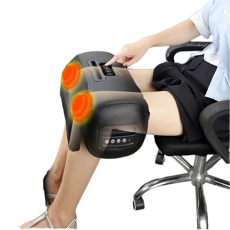 Infrared Heated Knee Massager with Vibration Foot Body Massager Foot Spa with Air Pressure Physiotherapy Application for Legs