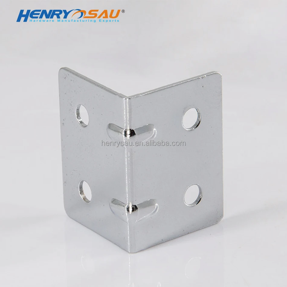 decorative chrome plated steel corner bracket corner brace for flight case connecting bracket iron case corner protector