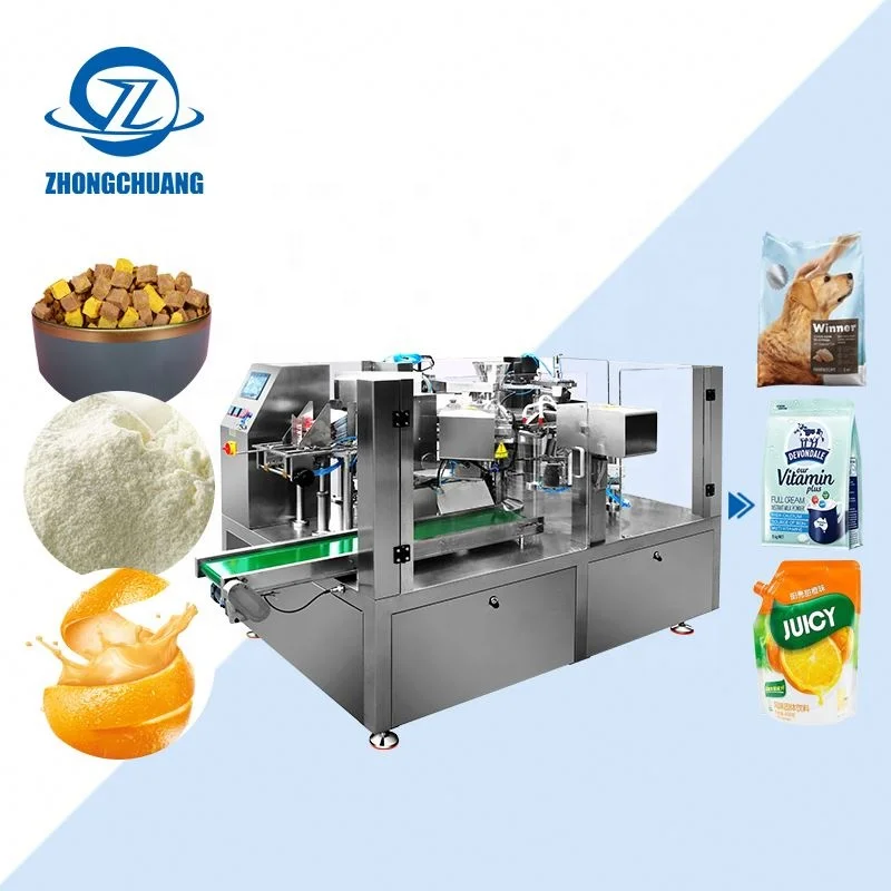Упаковочная машина для упаковки попкорна, подорожника, чипсов для наполнения и упаковки молока, пакетиков с застежкой-молнией