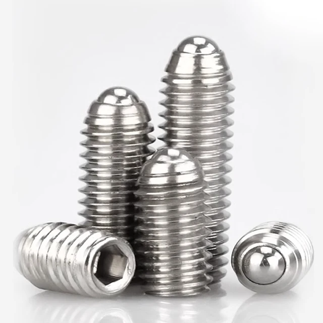 Китайский изготовленный новый высококачественный M3-M16 шариковый винт пружинный шариковый поршневой установочный винт SS304