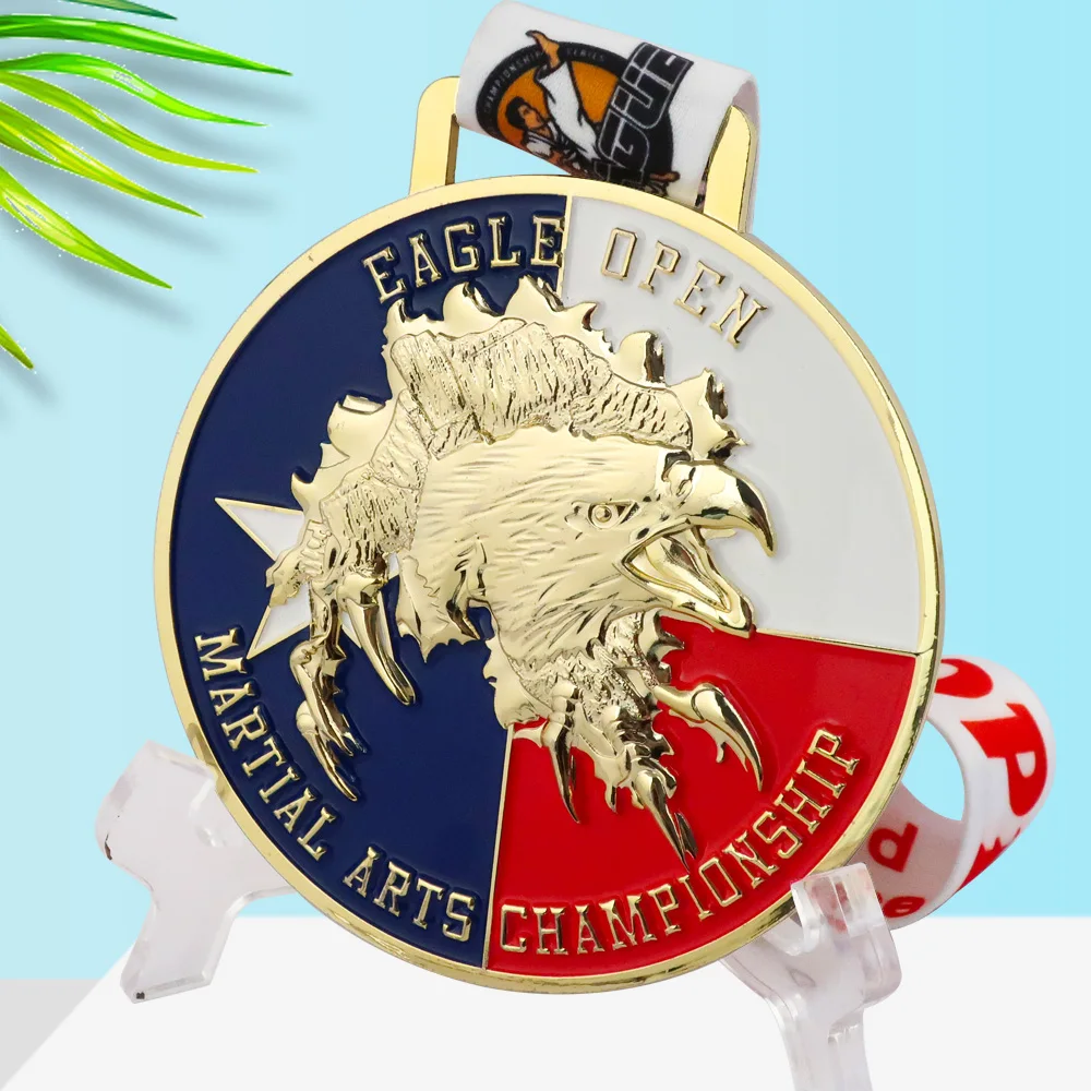 China Medal Factory Cheap Price Wholesale Taekwondo Award Medal Professional Custom Taekwondo Award Medal