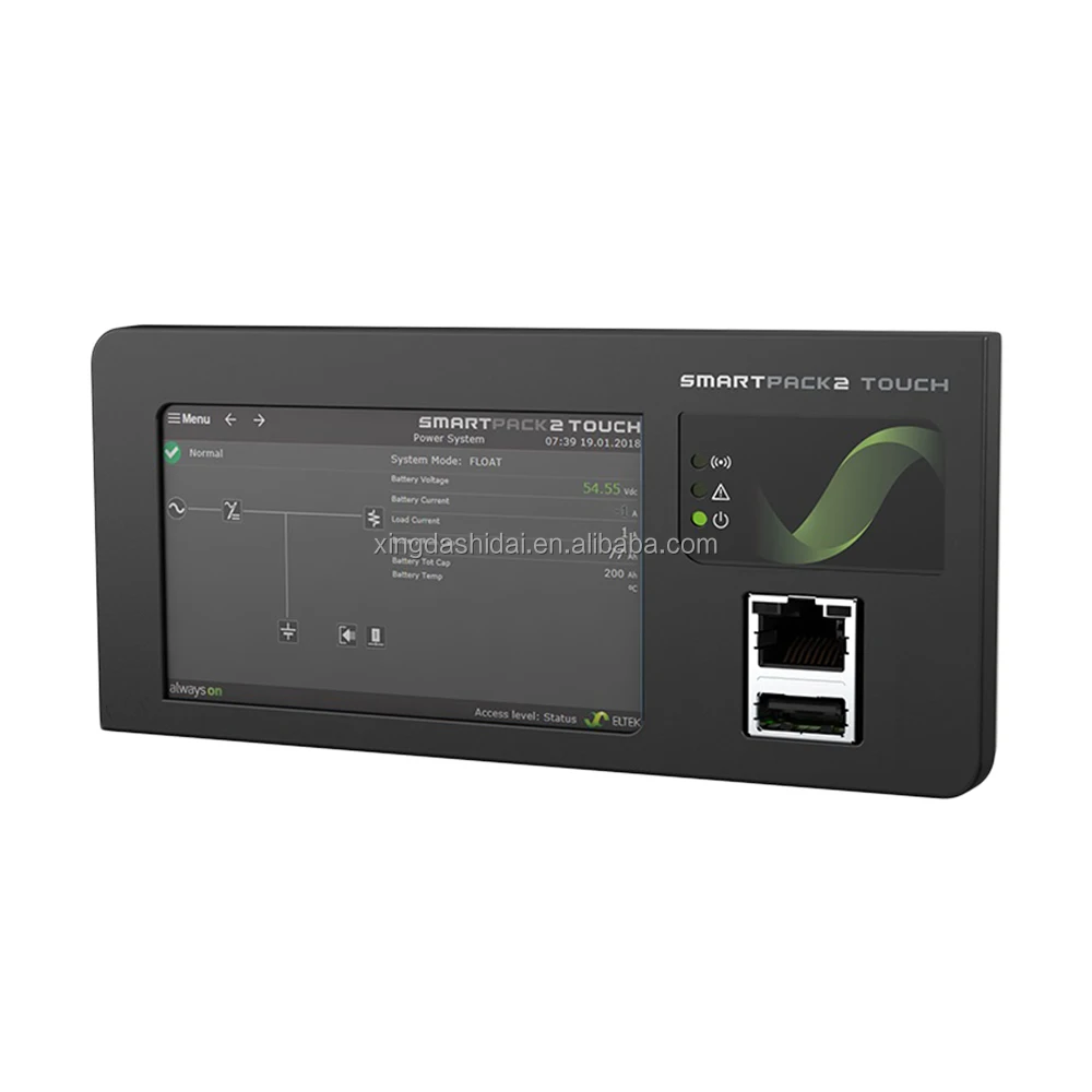 Eltek Smartpack2 Touch Distributed Power Pack Controller Monitoring Module 242100.510