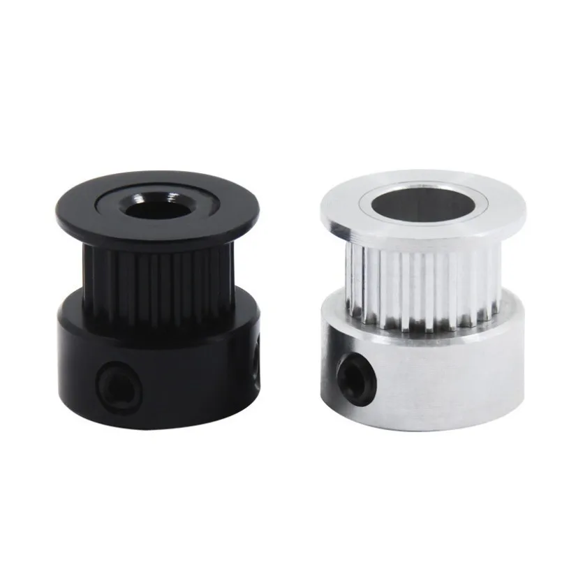 CNC turning 3D Printer - GT2 Timing Pulley 16 Tooth Wheel Bore 5mm Aluminium CNC Gear machining