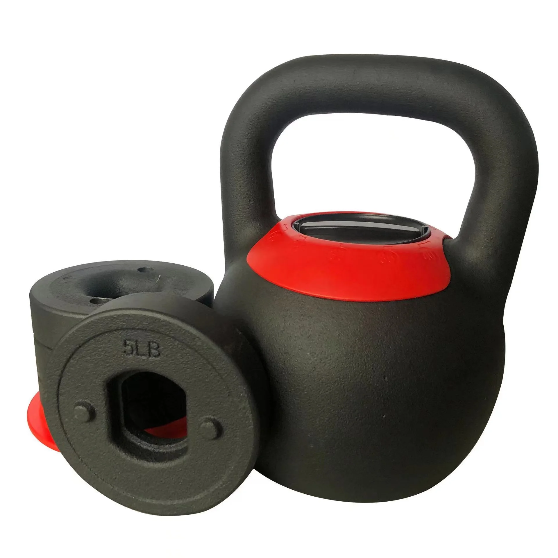 New Style Portable 40lb Wholesale Weights Adjustable Kettlebell Grip for Dumbbel Weight Training  Adjustable Kettlebell