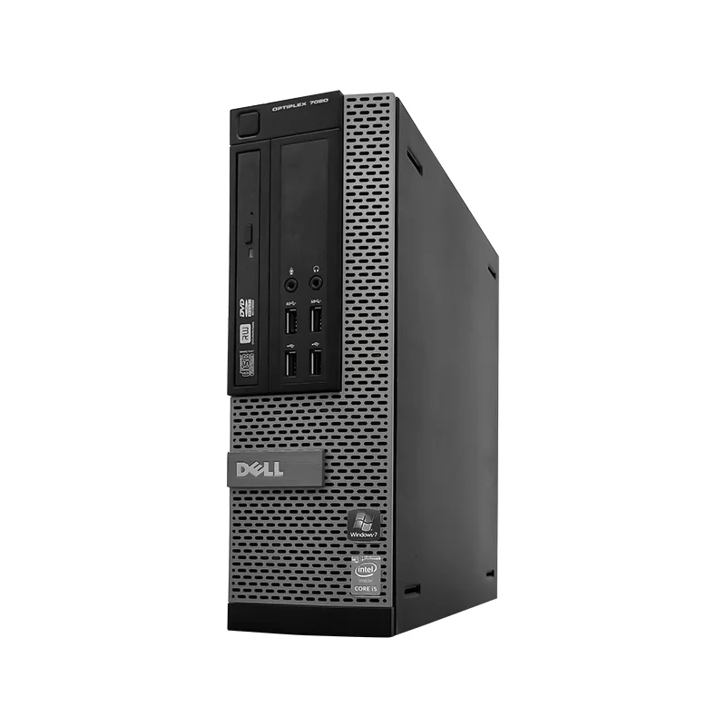 High Quality Workstation Used for Dell 7020 Small Form Factor Tower Business PC 4GB DDR3 500GB Xeon Working Station